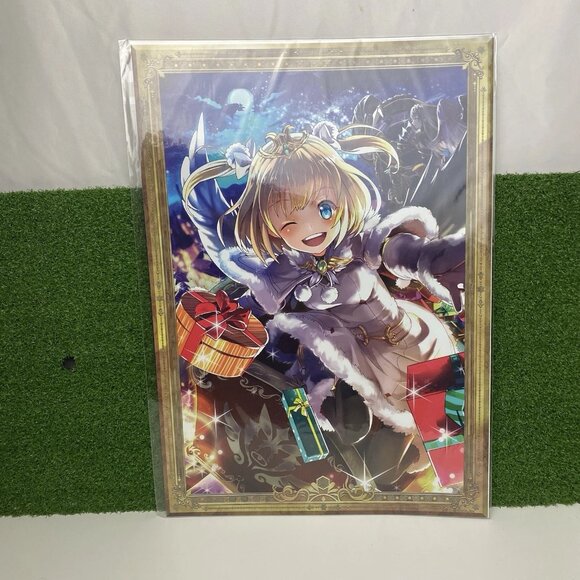 Shironeko White Cat Project Prize C 7 Marle A3 Poster COLOPL Video Game - Picture 1 of 2
